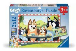 RAVENSBURGER CASSE-TÊTE 2 X 12 PIÈCES - BLUEY #12004111